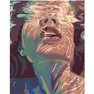 Diamondi - WOMAN UNDER WATER, 40x50 cm, without frame and without canvas shut off - Diamond Painting