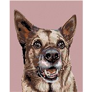 Diamondi - FEMALE WOLF OF THE WOLF, 40x50 cm, without frame and without canvas shut off - Diamond Painting