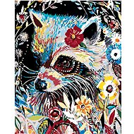 Diamondi - MUVAL WITH FLOWERS, 40x50 cm, without frame and without canvas shut off - Diamond Painting