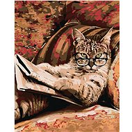 Diamondi - CAT WITH WINGS, 40x50 cm, without frame and without canvas shut off - Diamond Painting
