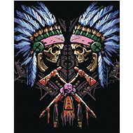 Diamondi - Diamond painting - TWO ARTIFICIAL SKULLS - Diamond Painting