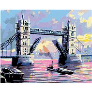 Diamondi - TOWER BRIDGE LONDON, 40x50 cm, without frame and without canvas shut off - Diamond Painting