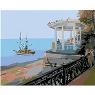 Diamondi - ALTANEK OVER THE SEA, 40x50 cm, stretched canvas on frame - Diamond Painting