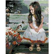 Diamondi - COTTLE WITH COTTLE, 40x50 cm, without frame and without canvas shut off - Diamond Painting