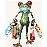 Diamondi - Diamond Painting - Frog Shopping - Diamond Painting