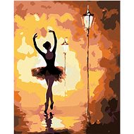 Diamondi - BALLET IN AUTUMN COLOURS, 40x50 cm, off canvas on frame - Diamond Painting