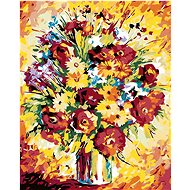 Diamondi - LARGE FLOWER FLOWER FLOWER FLOWER, 40x50 cm, without frame and without shutting off the c - Diamond Painting
