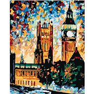 Diamondi - BIG BEN IN COLOURS, 40x50 cm, without frame and without canvas shut off - Diamond Painting