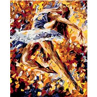 Diamondi - BEAUTIFUL BALLET IN COLOURS, 40x50 cm, without frame and without canvas switching off - Diamond Painting