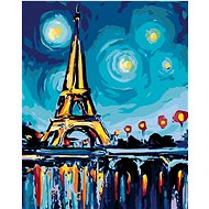 Diamondi - Diamond painting - Eiffel Tower with stars - Diamond Painting