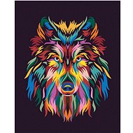 Diamondi - Diamond painting - Wolf in colours - Diamond Painting