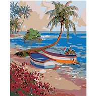 Diamondi - Diamond Painting - PILLOWS AND PELICANS, 40x50 cm, Off canvas on frame - Diamond Painting