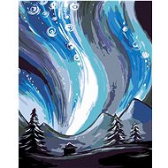 Diamondi - POLAR BEAM, 40x50 cm, stretched canvas on frame - Diamond Painting