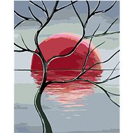 Diamondi - Diamond painting - OLD TREE AND SUNSET - Diamond Painting