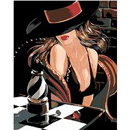Diamondi - SEXY CHESS PLAYER, 40x50 cm, without frame and without canvas shut off - Diamond Painting