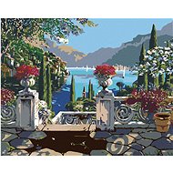 Diamondi - STEPS TO THE COVER, 40x50 cm, without frame and without canvas shut off - Diamond Painting