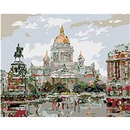 Diamondi - CAThedral of St. Isaac, 40x50 cm, stretched canvas on frame - Diamond Painting