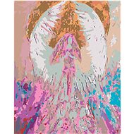 Diamondi - ANGELS FROM LENKA - CONFIDENCE ANGEL, 40x50 cm, without frame and without canvas shut off - Diamond Painting