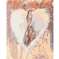 Diamondi - Diamond painting - ANGELS FROM LENKA - FAMILY ANGEL, 40x50 cm, without frame and without  - Diamond Painting