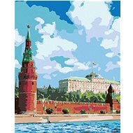 Diamondi - Diamond painting - MOSCOW CREAM, 40x50 cm, Off canvas on frame - Diamond Painting