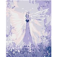 Diamondi - ANGELS FROM LENKA - EMBRACE ANGEL, 40x50 cm, off canvas on frame - Diamond Painting