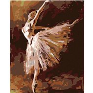 Diamondi - BALLET STANDING ON ONE FOOT, 40x50 cm, without frame and without canvas shut off - Diamond Painting