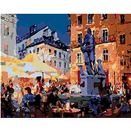 Diamondi - Diamond painting - RESTAURANT UNDER THE SOCHA, 40x50 cm, Off canvas on frame - Diamond Painting