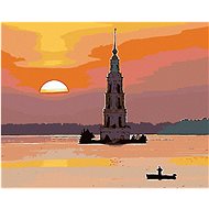Diamondi - Diamond Painting - DECORATIVE MAJAK AND FISHER, 40x50 cm, without frame and without canva - Diamond Painting