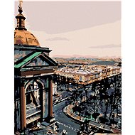 Diamondi - CITY VIEW, 40x50 cm, unframed and without canvas - Diamond Painting