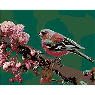 Diamondi - FLOWERING SACURA AND PINK DRAGON, 40x50 cm, without frame and without canvas shut off - Diamond Painting