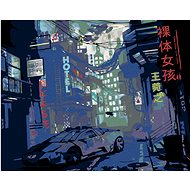 Diamondi - CHINESE FOUR, 40x50 cm, stretched canvas on frame - Diamond Painting