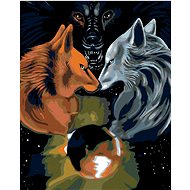 Diamondi - Diamond painting - THREE WOLVES - Diamond Painting