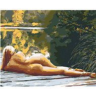 Diamondi - ON THE MOLE, 40x50 cm, without frame and without canvas shut off - Diamond Painting
