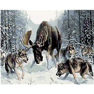 Diamondi - Diamond Painting - LOS WITH WOLVES - Diamond Painting
