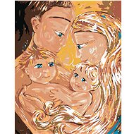 Diamondi - FAMILY, 40x50 cm, off canvas on frame - Diamond Painting