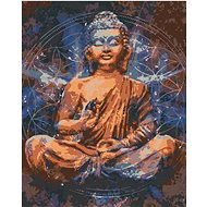 Diamondi - STAR BUDDHA III, 40x50 cm, stretched canvas on frame - Diamond Painting