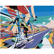 Diamondi - Diamond Painting - RAPID RIDE, 40x50 cm, without frame and without canvas switching off - Diamond Painting