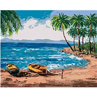Diamondi - TROPICAL RAY, 40x50 cm, without frame and without canvas - Diamond Painting