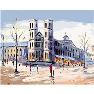 Diamondi - NOTRE-DAME IN PARIS, 40x50 cm, stretched canvas on frame - Diamond Painting