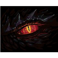 Diamondi - THE DRAGON'S EYE, 40x50 cm, without frame and without canvas shut off - Diamond Painting