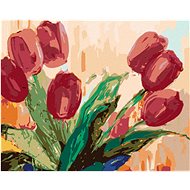 Diamondi - Diamond painting - RED TULIPANS - Diamond Painting