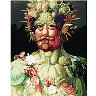 Diamondi - RUDOLF II. AS VERTUMNUS (G. ARCIMBOLDO), 40x50 cm, stretched canvas on frame - Diamond Painting