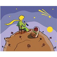 Diamondi - LITTLE PRINCE LOOKING AT THE STARS, 40x50 cm, without frame and without canvas shut off - Diamond Painting
