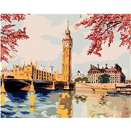 Diamondi - BIG BEN FOR AUTUMN, 40x50 cm, without frame and without canvas shut off - Diamond Painting