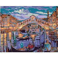 Diamondi - BOAT ACROSS A RIVER, 40x50 cm, without frame and without canvas shut off - Diamond Painting