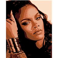 Diamondi - RIHANNA, 40x50 cm, without frame and without canvas shut off - Diamond Painting