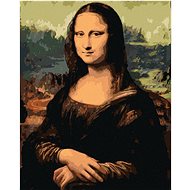 Diamondi - MONA LISA (LEONARDO DA VINCI), 40x50 cm, without frame and without canvas shut off - Diamond Painting