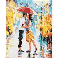 Diamondi - MILITANTS IN PARIS WITH A CANVAS II, 40x50 cm, without frame and without canvas shut off - Diamond Painting