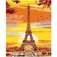 Diamondi - EIFFEL'S TOWER IN AUTUMN COLOURS, 40x50 cm, off canvas on frame - Diamond Painting