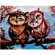 Diamondi - Diamond painting - Owls on the tree - Diamond Painting